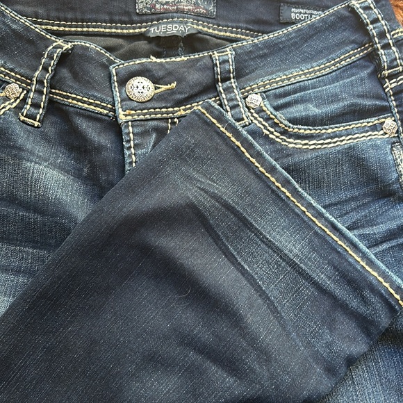 Silver Tuesday boot cut jeans - Picture 6 of 8